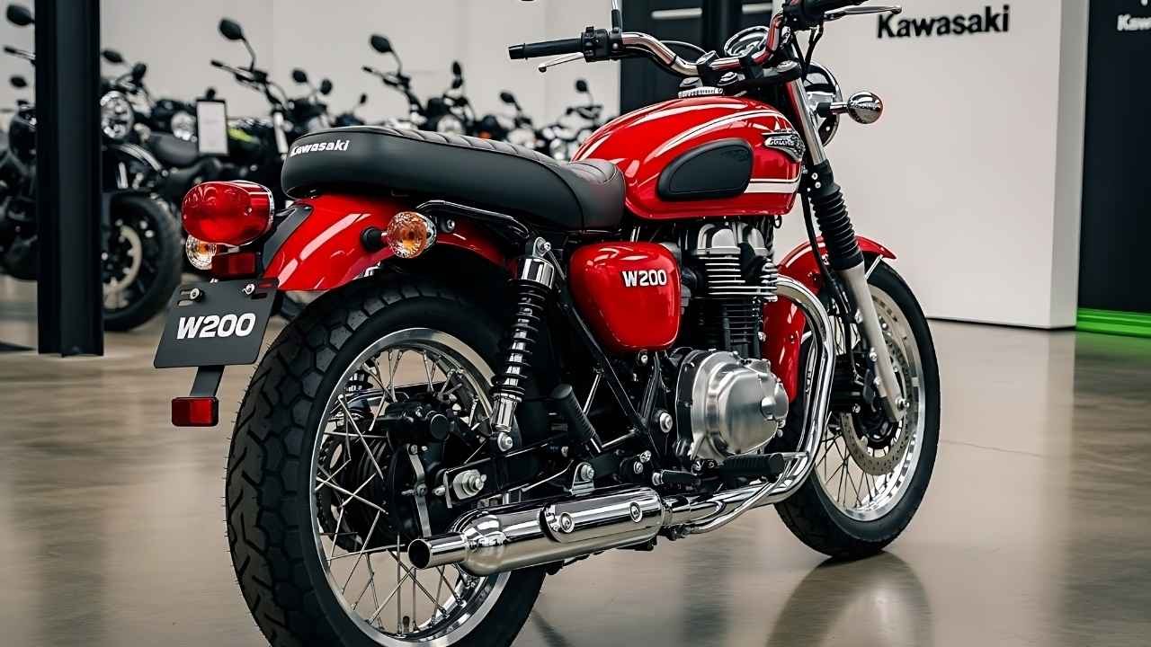 2026 Kawasaki W200 Unveiled with Classic Retro Styling, Modern Engineering and Reliable Everyday Performance